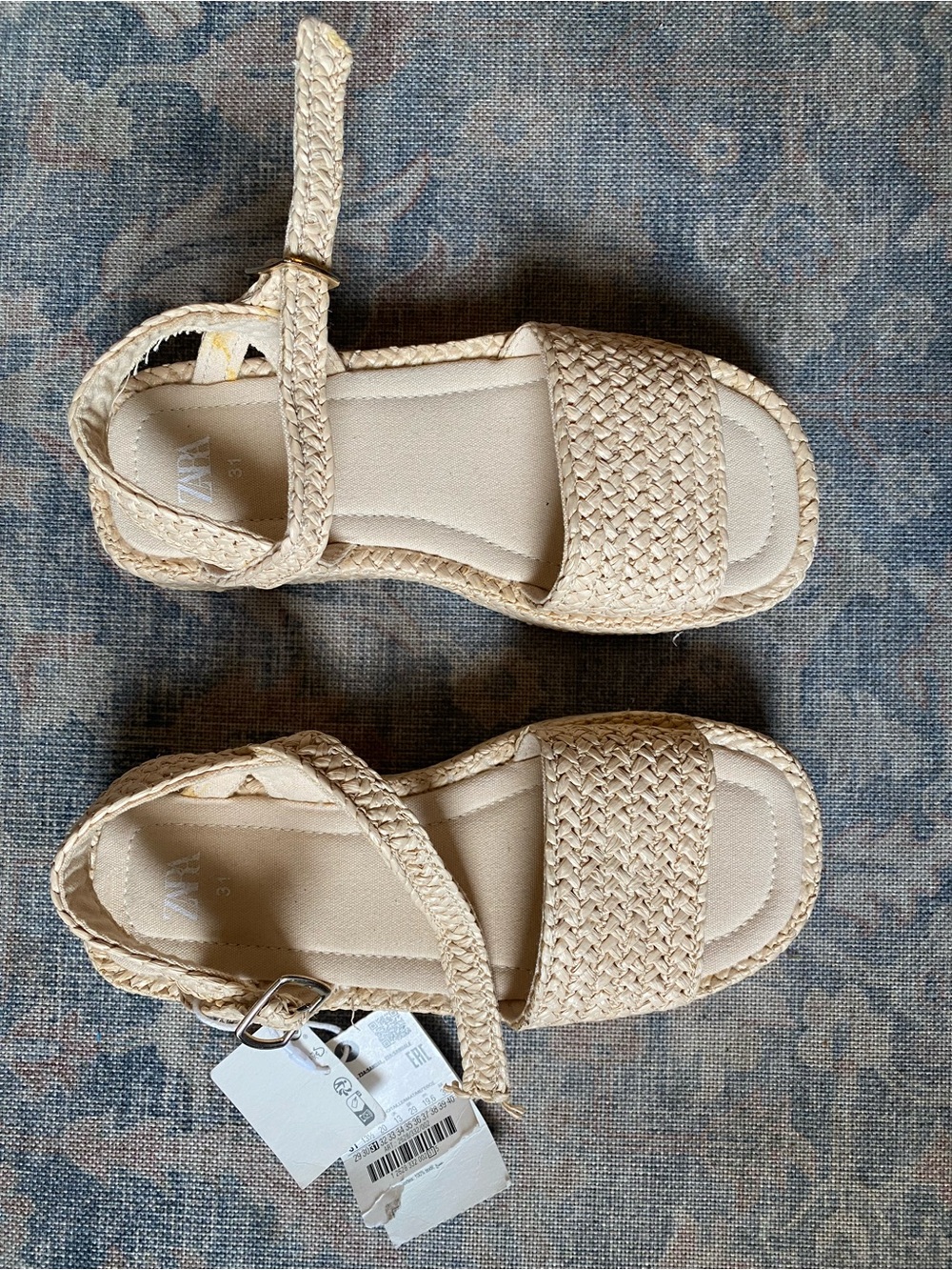 Zara  Espadrille Sandals Size 31 / 13.5 US